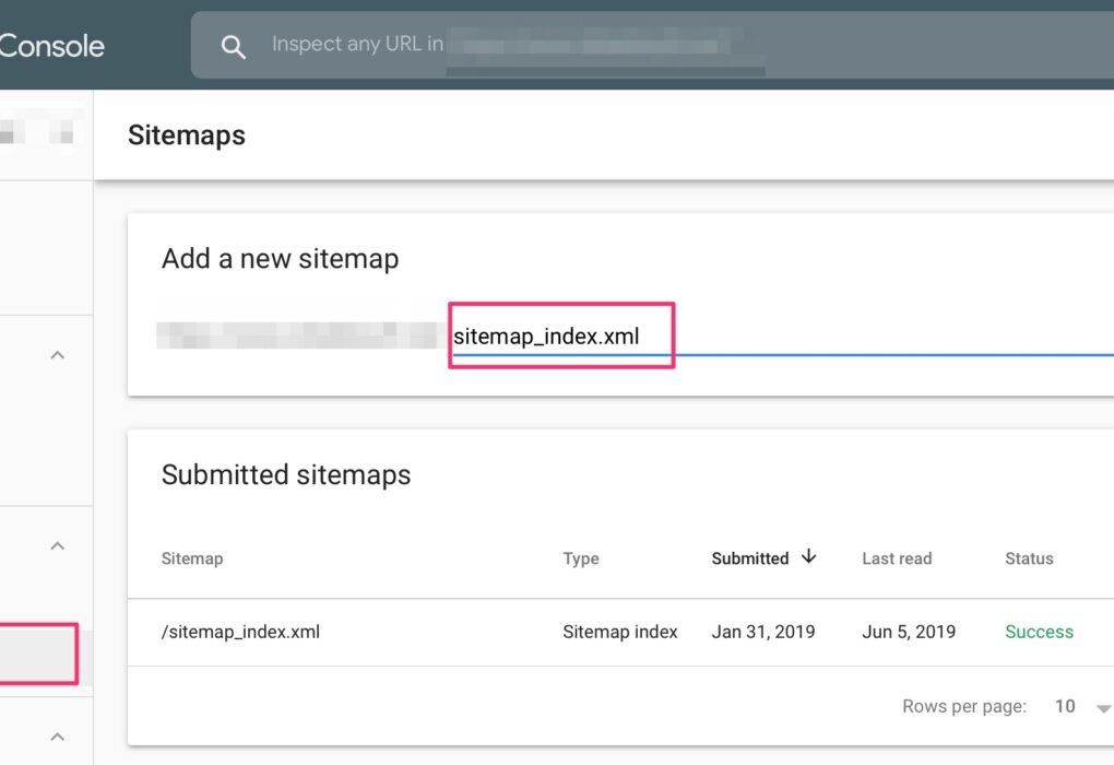 How to submit sitemap to Google Search Console