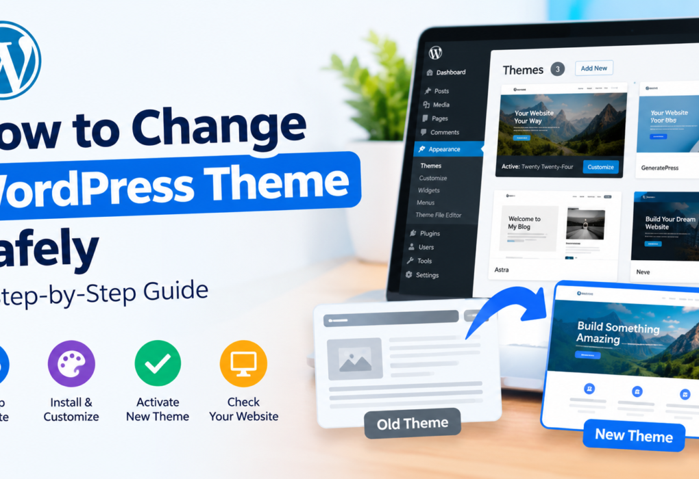How to change WordPress theme