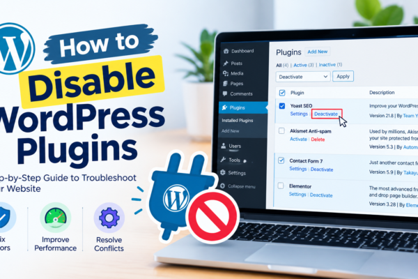 How to Disable WordPress Plugins Safely