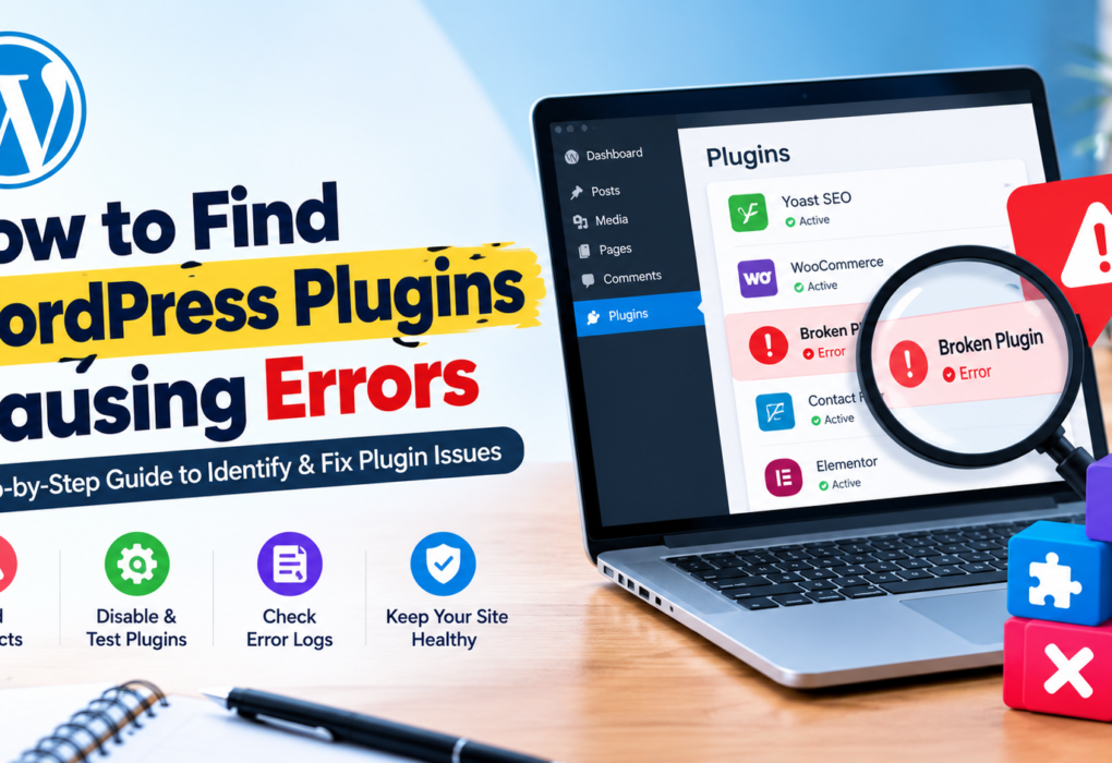 How to find WordPress plugins causing errors