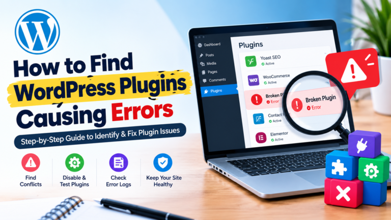 How to find WordPress plugins causing errors