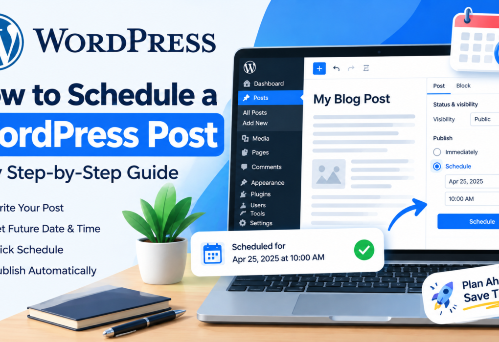 How to schedule a WordPress post for future publication
