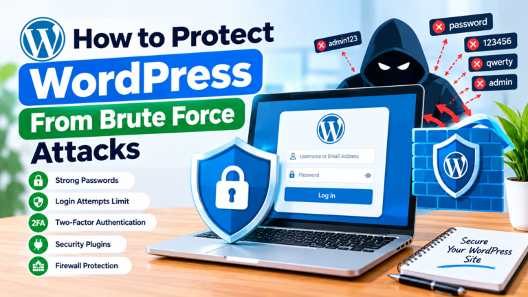 How to protect WordPress from brute force attacks