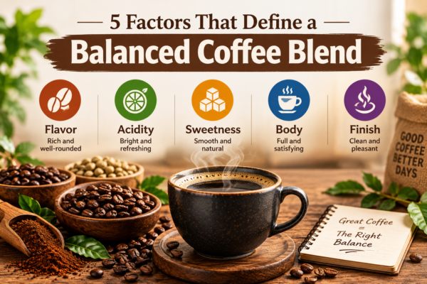 5 Factors That Define a Balanced Coffee Blend