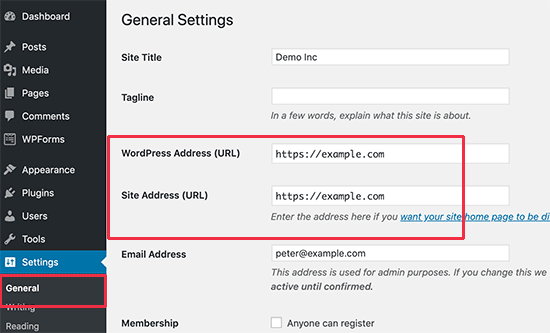 How to Change WordPress Site URL