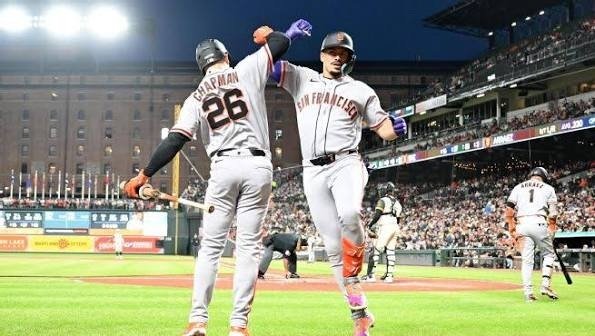 Baltimore Orioles vs San Francisco Giants Match Player Stats